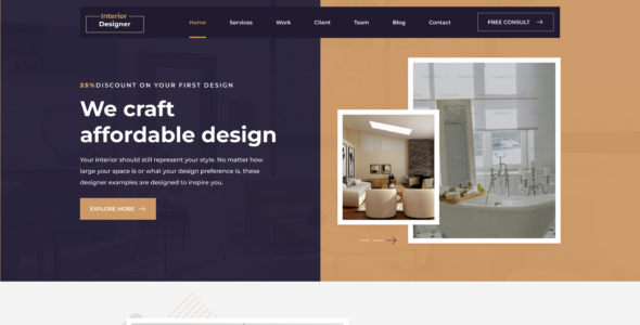 Interior Designer Pro (MisbahWP)