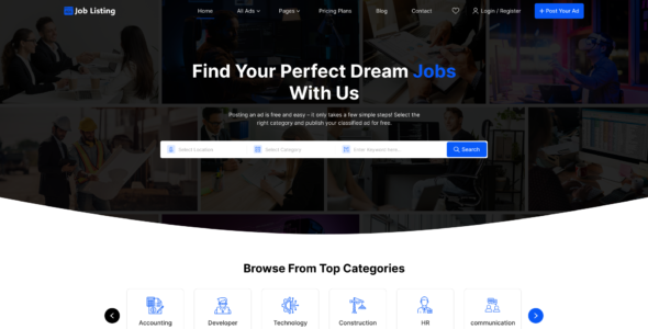 Job Listing Pro (MisbahWP)