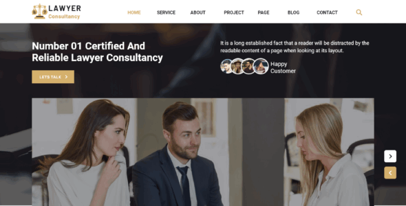 Legal Consultant Blocks Pro (MisbahWP)