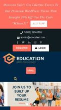 LMS Education Pro (screenshot mobile)
