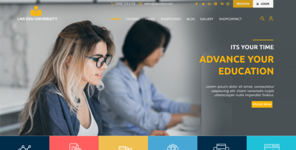 LMS Education University Pro (MisbahWP)