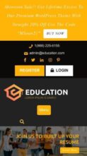 LMS Education University Pro (screenshot mobile)