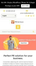 Screenshot Mobile PR Services Pro (screenshot mobile)