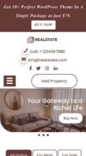 Real Estate Property Pro (MisbahWP) - (screenshot mobile)