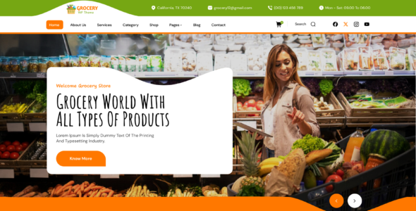 Super Mart Store Pro (MisbahWP)