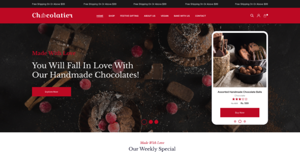 Chocolate Store Pro (MishkatWP)