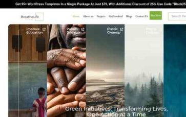 Eco NGO Pro (screenshot desktop)