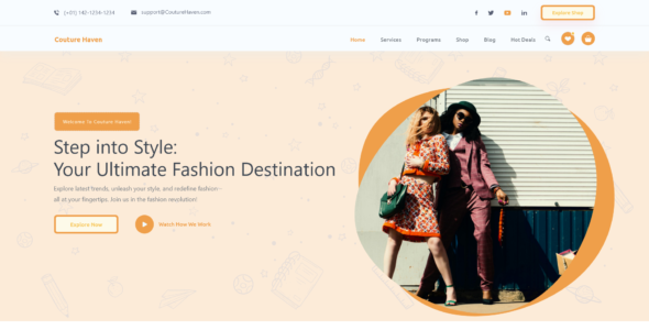 Elite Fashion Shop Pro (MishkatWP)