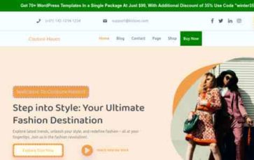 Elite Fashion Shop Pro (screenshot desktop)