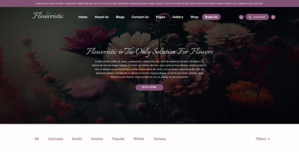 Elite Florist Pro (MishkatWP)