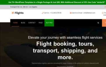 Flight Booking Pro (screenshot desktop)