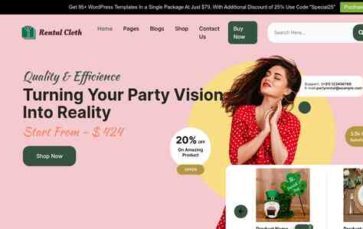 Party Rental Pro (screenshot desktop)