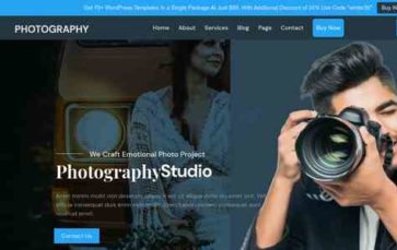 Photography Album Pro (screenshot desktop)