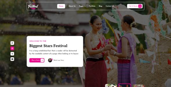 Cultural Festival Pro (Mizan Themes)