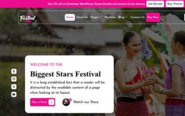 Cultural Festival Pro (screenshot desktop)