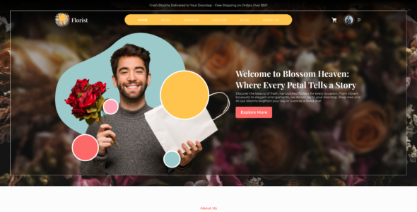 Florist Elementor Pro (Mizan Themes)