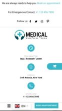 Medical Clinic Center Pro - (screenshot mobile)