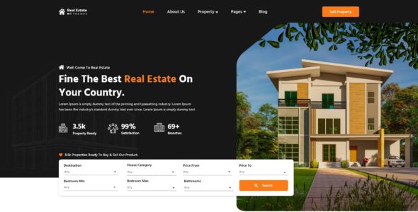 Mizan Real Estate Pro (Mizan Themes)