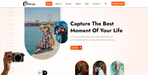 Photographer Magazine Pro (Mizan Themes)
