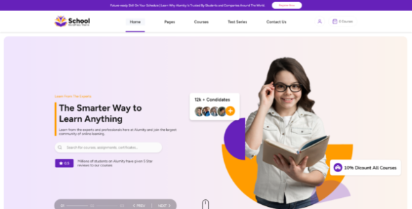 School Education Pro (Mizan Themes)