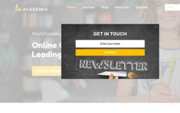 Academis (screenshot desktop)