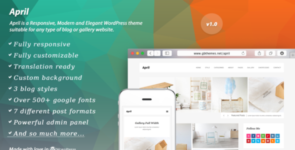 April (MOJO Marketplace)