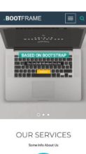 BootFrame Core Pro (screenshot mobile)