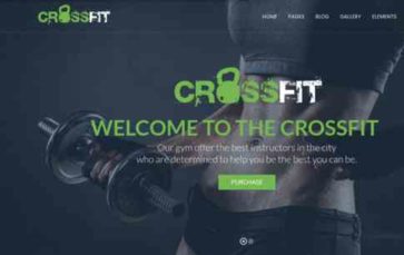 CrossFit (SkyEye Themes) (screenshot desktop)