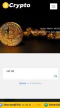 Crypto (MultiPurpose Themes) #1 (screenshot mobile)