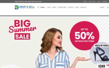 DropAndSell (screenshot desktop)