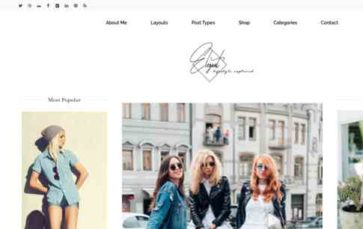 Elegant (Bricktheme) (screenshot desktop)