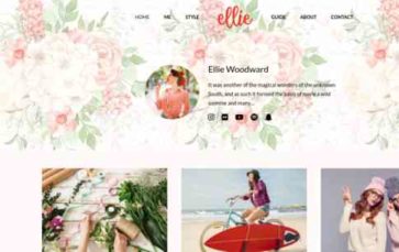Ellie (MajorThemes) (screenshot desktop)