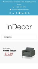 InDecor (screenshot mobile)