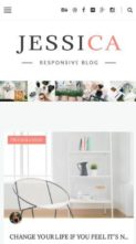Jessica (KendyThemes) (screenshot mobile)