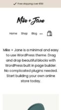 Mike + Jane (screenshot mobile)