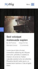MyBlog (gbthemes) (screenshot mobile)