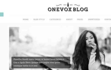Onevox Blog (screenshot desktop)
