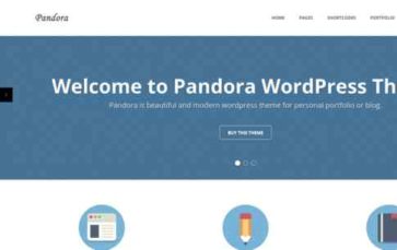 Pandora (gbthemes) - (screenshot desktop)