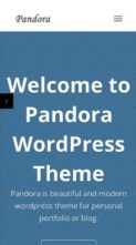 Pandora (gbthemes) - (screenshot mobile)