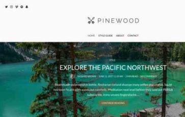 Screenshot Desktop Pinewood (screenshot desktop)