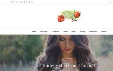 Rose (gbthemes) (screenshot desktop)