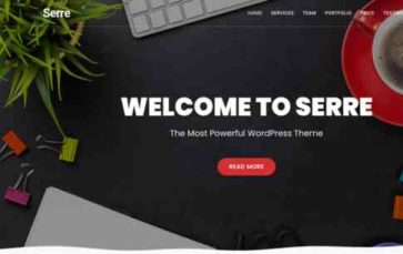 Serre (screenshot desktop)