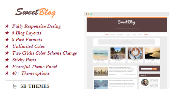 Sweet Blog (MOJO Marketplace)