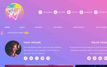 The Hue (screenshot desktop)