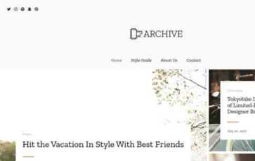 TheArchive (screenshot desktop)