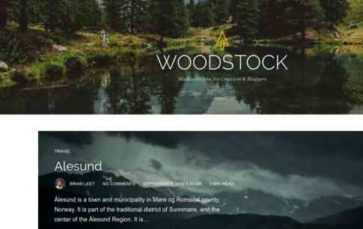 Screenshot Desktop Woodstock (MajorThemes) (screenshot desktop)