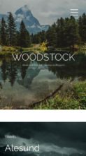 Screenshot Mobile Woodstock (MajorThemes) (screenshot mobile)