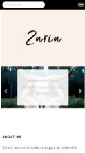 Zaria (gbthemes) - (screenshot mobile)