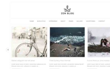 ZenBlog (screenshot desktop)