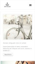 ZenBlog (screenshot mobile)